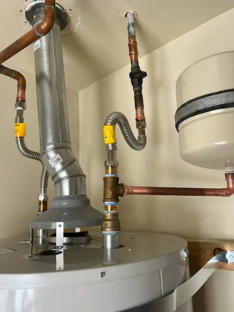 Water heater installation and plumbing repair in Clemmons